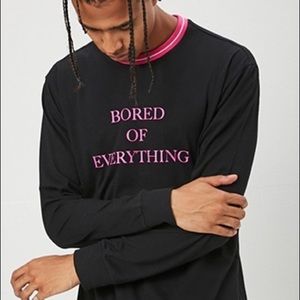 Bored of Everything Forever 21 T-Shirt